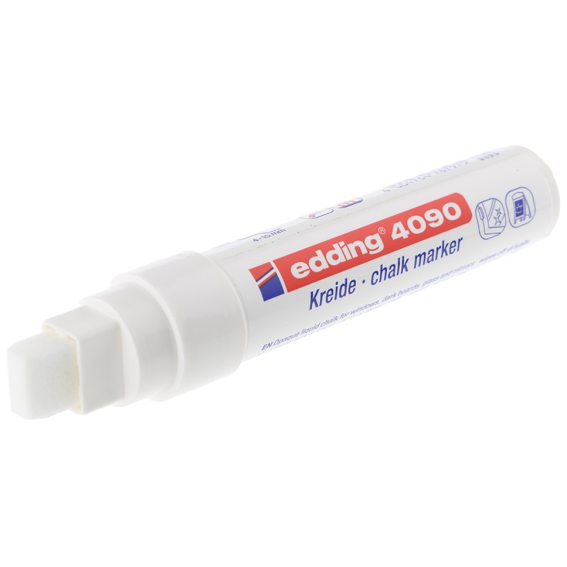 1 pcs - Edding Broad, Extra Broad, Medium Tip White Marker Pen