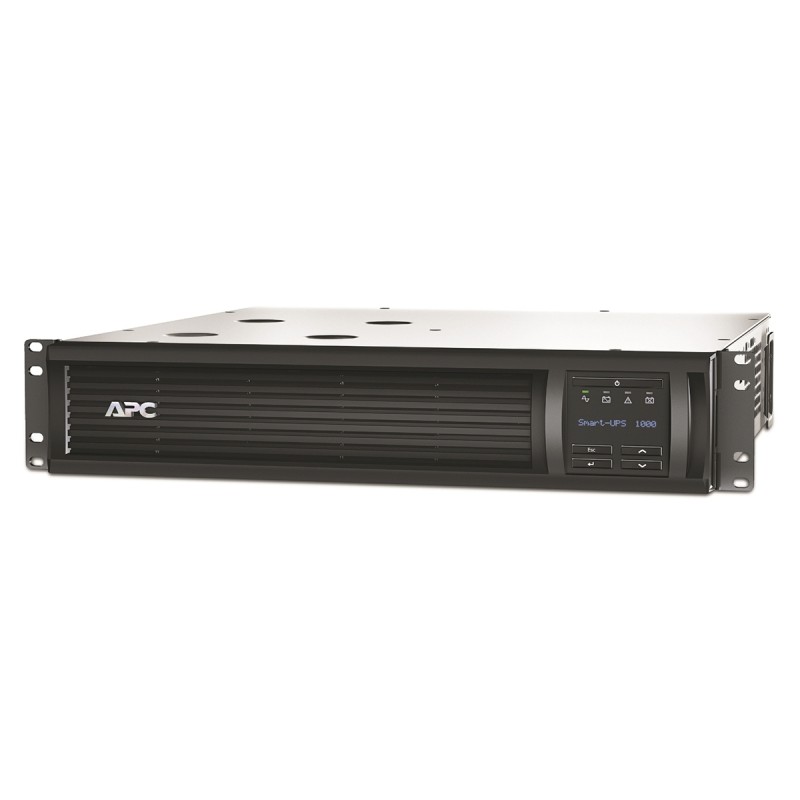 1 pcs - APC 160 - 286V Input Rack Mount Uninterruptible Power Supply, 1000VA (700W), Smart-UPS SMT