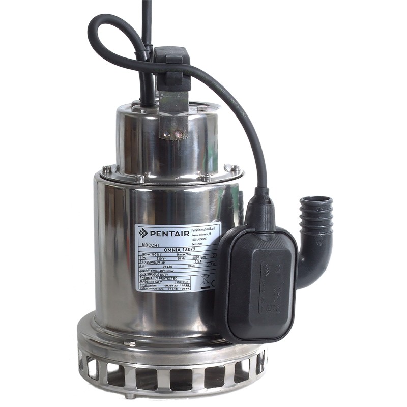 1 pcs - W Robinson And Sons 230 V Direct Coupling Submersible Submersible Water Pump, 160L/min