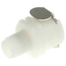 1 pcs - Colder Products Hose Connector, Straight Threaded Coupling, BSPT 1/8in, 8.3 bar