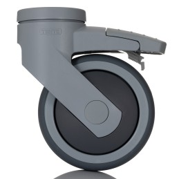 1 pcs - Tente Swivel Castor Wheel, 100kg Capacity, 100mm Wheel