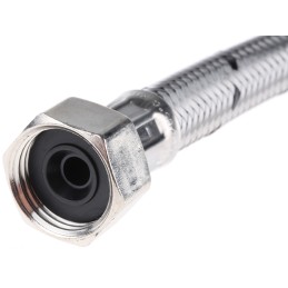 1 pcs - RS PRO Hose Assembly, Female BSP 1/2in to Compression 15mm, 15 bar, 300mm Long