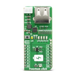 1 pcs - MikroElektronika PowerBank Click Battery Charger for MP2632B for Power Banks