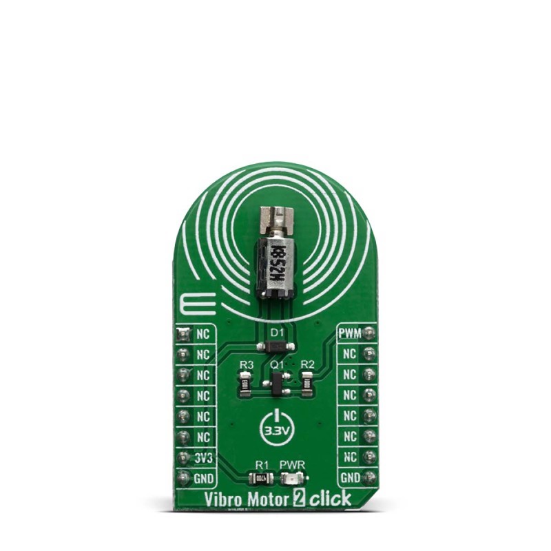 1 pcs - MikroElektronika Vibro Motor 2 Click for Mikroe-3713
