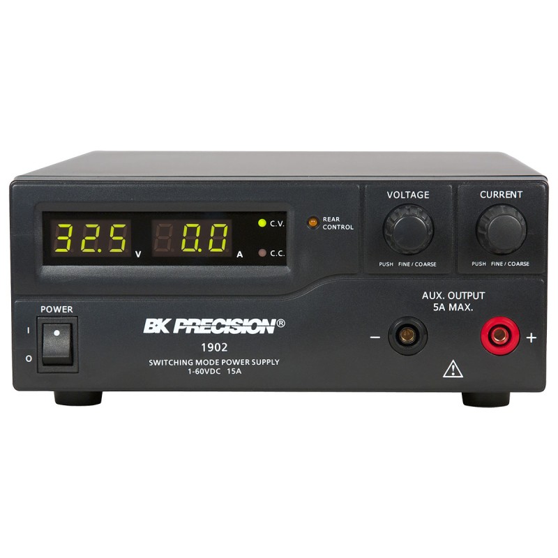 1 pcs - BK Precision Digital Bench Power Supply, 60V, 15A, 2-Output, 900W