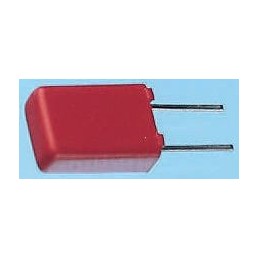 5 pcs - WIMA MKS02 Polyester Film Capacitor, 50 V ac, 63 V dc, ±20%, 22nF, Through Hole