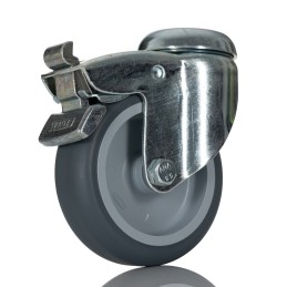 1 pcs - Tente Swivel Castor Wheel, 75kg Capacity, 75mm Wheel