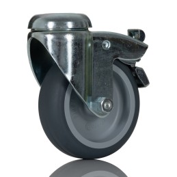 1 pcs - Tente Swivel Castor Wheel, 75kg Capacity, 75mm Wheel