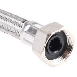 1 pcs - RS PRO Hose Assembly, Female BSP 3/4in to Compression 22mm, 15 bar, 300mm Long