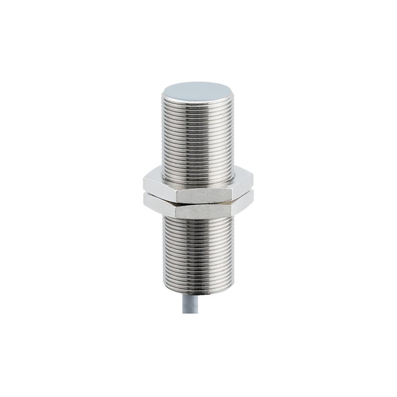 1 pcs - Baumer Inductive Barrel-Style Proximity Sensor, M18 x 1, 0 - 8 mm Detection, Analogue Output, 12 - 36
