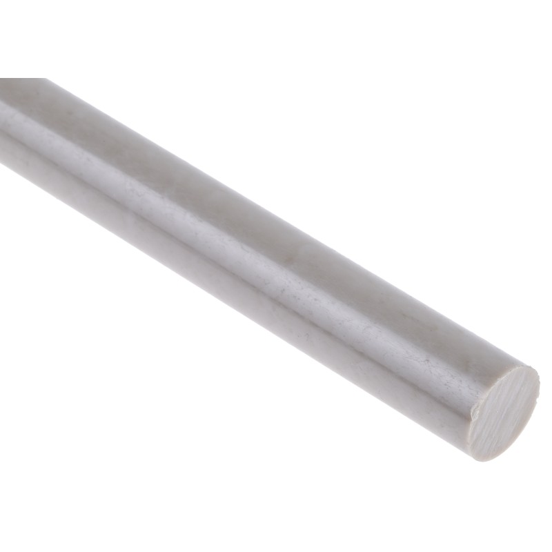 1 pcs - RS PRO Beige Polyetheretherketone PEEK Rod, 300mm x 12mm Diameter