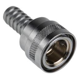 1 pcs - Nito Hose Connector, Straight Hose Tail Coupling 1/2in ID, 25 bar