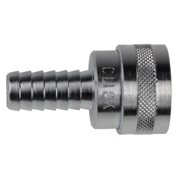 1 pcs - Nito Hose Connector, Straight Hose Tail Coupling 1/2in ID, 25 bar