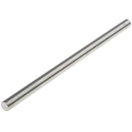 1 pcs - RS PRO Silver Stainless Steel Rod, 150mm Length, Dia. 8mm