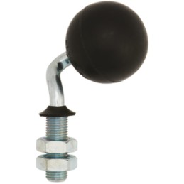 1 pcs - ALWAYSE Ball Transfer Unit with 50mm diameter Rubber ball