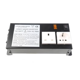 1 pcs - Custom Power Design Quasi Sine Wave 700W Power Inverter, 12V dc Input, 230V ac Output