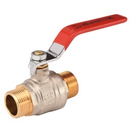 1 pcs - Sferaco Brass Full Bore, 2 Way, Ball Valve, BSPP 3/4in, 40bar Operating Pressure