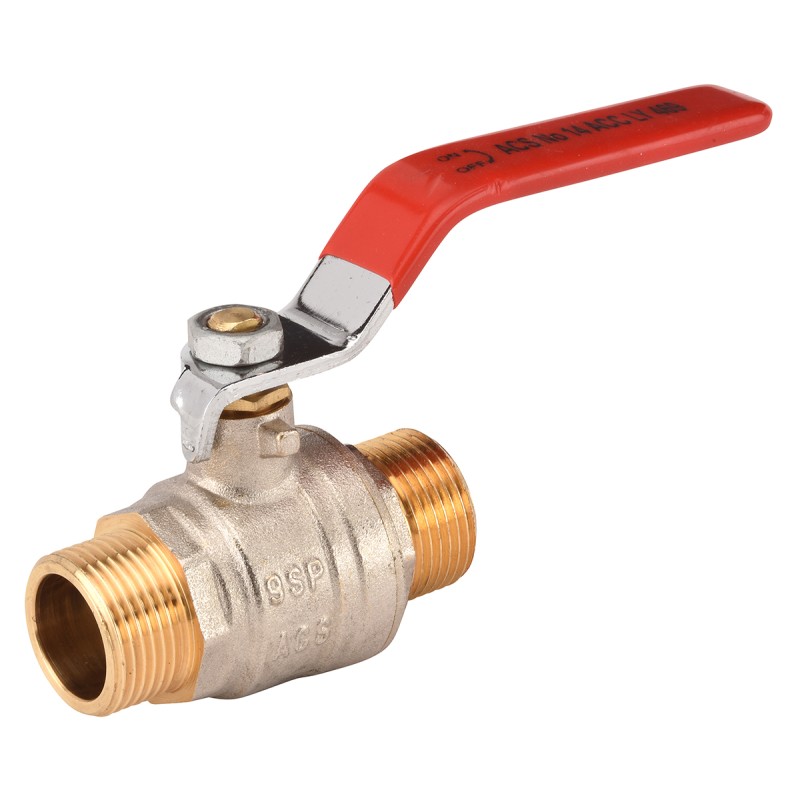 1 pcs - Sferaco Brass Full Bore, 2 Way, Ball Valve, BSPP 3/4in, 40bar Operating Pressure