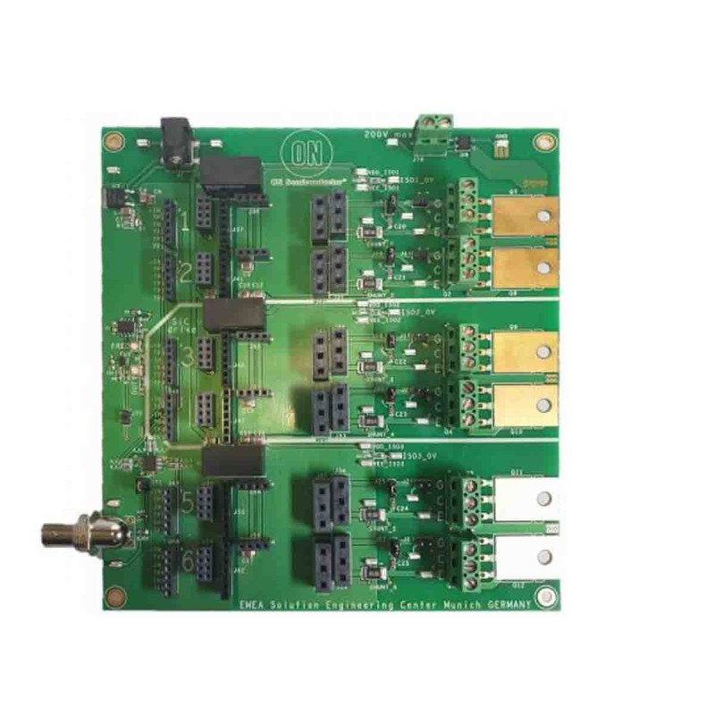 1 pcs - onsemi Gate Drivers Base Board Evaluation Board DC-DC Converter for SECO for NCP51705SMDGEVB, SECO-NCD5700-GEVB,