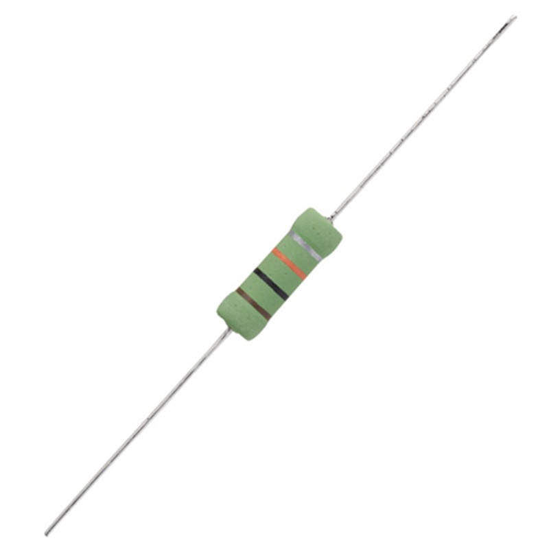 20 pcs - KOA 100kΩ Ceramic Resistor 2W ±10% PCF2C104K