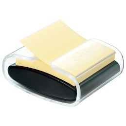 1 pcs - Post-It Black/Yellow Sticky Note, 90 Notes per Pad, 76mm x 76mm