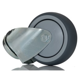 1 pcs - Tente Swivel Castor Wheel, 80kg Capacity, 100mm Wheel