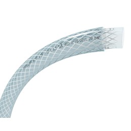 1 pcs - TRICOFLEX Tricoclair PVC, Hose Pipe, 19mm ID, 27mm OD, Clear, 25m