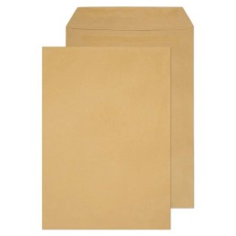 1 pcs - Manilla C4 No Self-Seal Flap Mailing Envelope