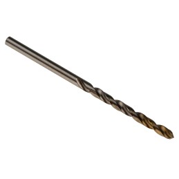 1 Box of 5 - Dormer A002 Series HSS-TiN Twist Drill Bit, 3.2mm Diameter, 65 mm Overall