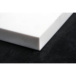 1 pcs - RS PRO Natural Plastic Sheet, 500mm x 500mm x 30mm