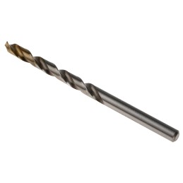 1 Box of 5 - Dormer A002 Series HSS-TiN Twist Drill Bit, 5.5mm Diameter, 93 mm Overall