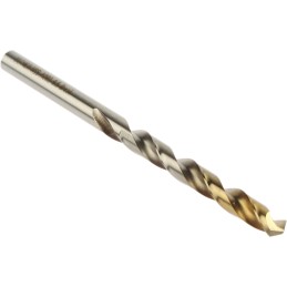 1 Box of 5 - Dormer A002 Series HSS-TiN Twist Drill Bit, 6.5mm Diameter, 101 mm Overall
