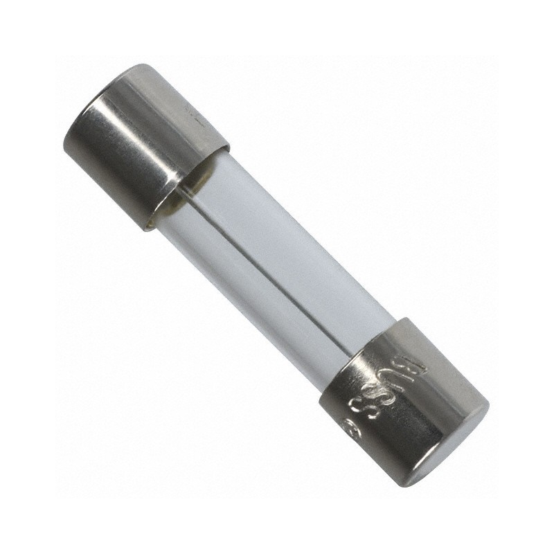 10 pcs : BK1/S500-315-R - FUSE GLASS 315MA 250VAC 5X20MM