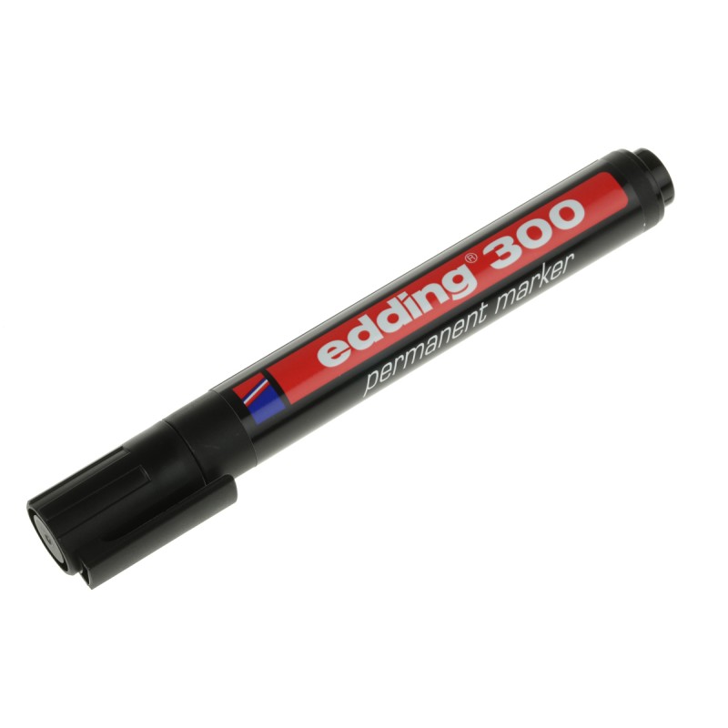 1 pcs - Edding Fine Tip Black Marker Pen