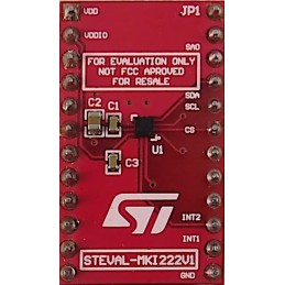 1 pcs - STMicroelectronics STEVAL-MKI222V1 Accelerometer Sensor Evaluation Kit for LIS2DU12 STEVAL-MKI109V3