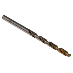 1 Box of 5 - Dormer A002 Series HSS-TiN Twist Drill Bit, 4.5mm Diameter, 80 mm Overall