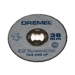 1 Box of 5 - Dremel Silicon Carbide Cutting Disc, 38mm x 1.12mm Thick, 5 in pack