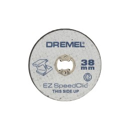 1 Box of 5 - Dremel Silicon Carbide Cutting Disc, 38mm x 1.12mm Thick, 5 in pack
