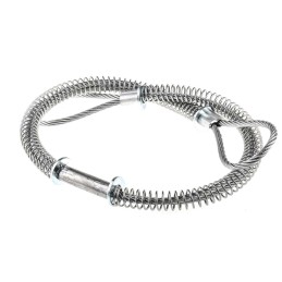1 pcs - RS PRO 965mm Long Galvanised Steel Hose Whipcheck, 1-1/2in Hose Size Compatibility