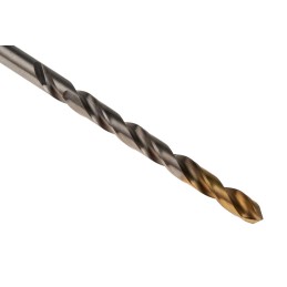 1 Box of 5 - Dormer A002 Series HSS-TiN Twist Drill Bit, 3.1mm Diameter, 65 mm Overall