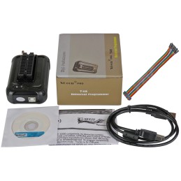 1 Box of 1 - Seeit MINIPRO-TL866A, Universal Programmer for EEPROM, EPROM, Microcontrollers, SPI FLASH, ZIF40 Socket and ICSP Ca