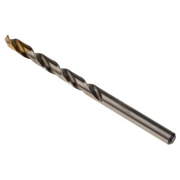 1 Box of 5 - Dormer A002 Series HSS-TiN Twist Drill Bit, 5.2mm Diameter, 86 mm Overall