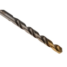 1 Box of 5 - Dormer A002 Series HSS-TiN Twist Drill Bit, 5.2mm Diameter, 86 mm Overall