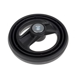 1 pcs - RS PRO Black Glass-Fibre Reinforced Technopolymer Hand Wheel, 126mm diameter