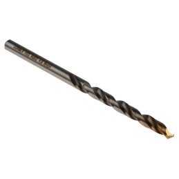 1 Box of 5 - Dormer A002 Series HSS-TiN Twist Drill Bit, 4.6mm Diameter, 80 mm Overall