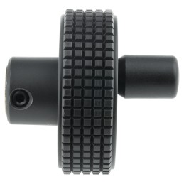 1 pcs - Elesa Black Technopolymer Hand Wheel, 50mm diameter