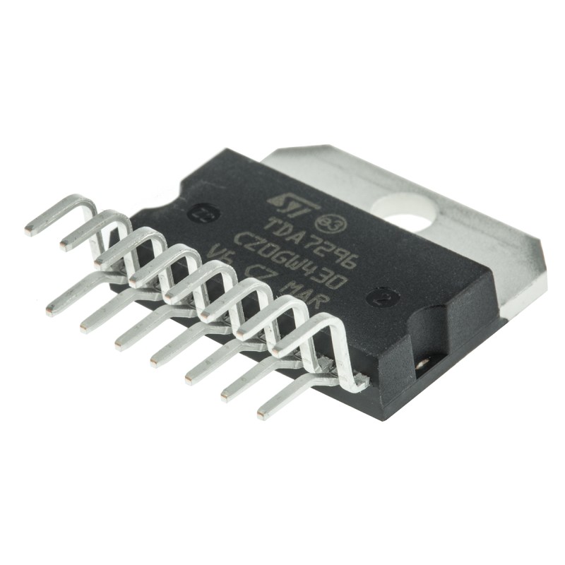 1 pcs - STMicroelectronics,60W, 15-Pin MULTIWATT V TDA7296