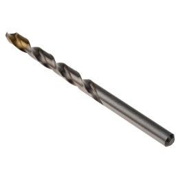 1 Box of 5 - Dormer A002 Series HSS-TiN Twist Drill Bit, 6.3mm Diameter, 101 mm Overall