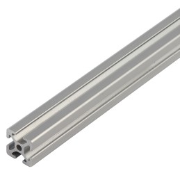 1 pcs - RS PRO Silver Aluminium Profile Strut, 20 x 20 mm, 5mm Groove, 1000mm Length