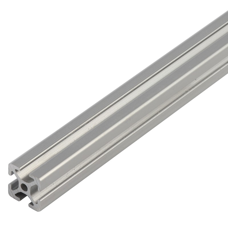 1 pcs - RS PRO Silver Aluminium Profile Strut, 20 x 20 mm, 5mm Groove, 1000mm Length